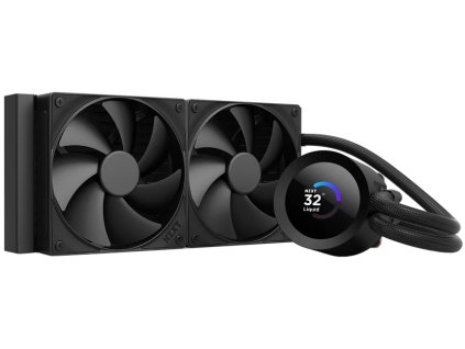 NZXT vodní chladič Kraken 240 / 2x120mm fan / 4-pin PWM / LCD disp. / 6 let RL-KN240-B2