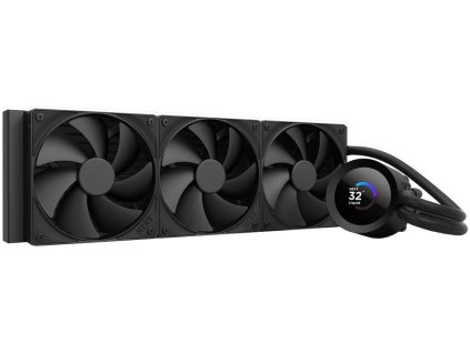 NZXT vodní chladič Kraken 360 / 3x120mm fan / 4-pin PWM / LCD disp. / 6 let RL-KN360-B2