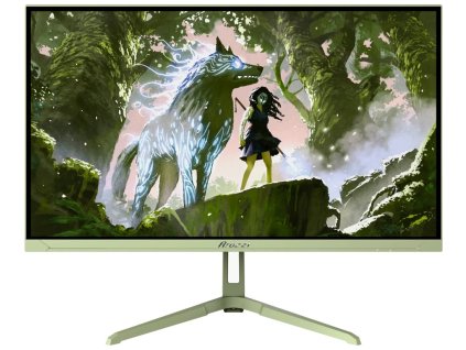 AROZZI NOVA herní monitor 23,8" 24T1K200 Forest Green/ LED/ 1920x1080/ 200Hz/ IPS/ 1000:1/ 1ms/ HDMI/ DP/ mechově zelený AZ-NO-24T1K200-FST