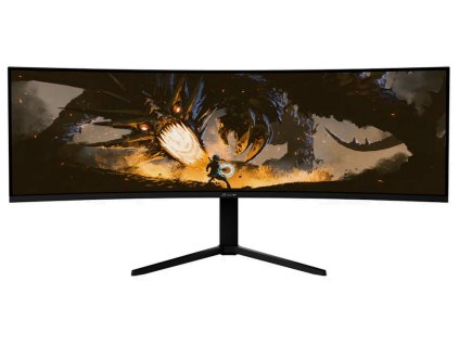 AROZZI NOVA herní monitor 49" 49TUW165 Black/ LED/ 5120x1440/ 165Hz/ VA/ 3000:1/ 1ms/ 2xHDMI/ DP/ USB-C/ černý AZ-NO-49TUW165-BK