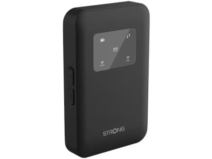 STRONG 4G+ MIFI 900/ data 300Mbps/ Wi-Fi 1200Mbps/ baterie 2500mAh/ WPA3/ micro SIM/ USB-C/ bez displeje/ černý 4G+MIFI900