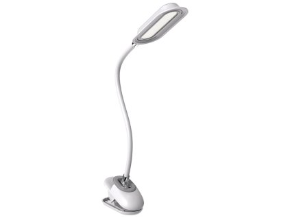 IMMAX LED stolní lampička CLIP/ 7,5W/ DC 12V/1A/ CCT/ IP20/ bílá 08997L