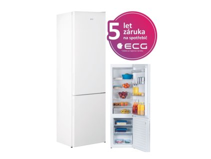 Kombinovaná chladnička ECG ERB 21801 WE  ..Nové zboží