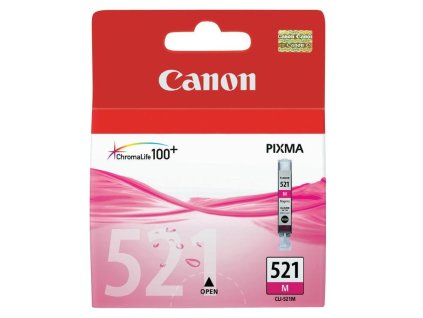 Canon inkoustová náplň CLI-521M/ purpurová 2935B001