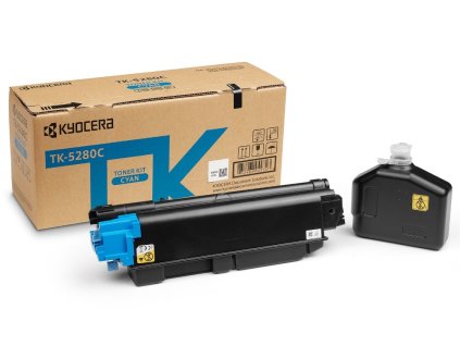 Kyocera toner TK-5280C/ 11 000 A4/ azurový/ pro P6235cdn, M6235/6635cidn TK-5280C