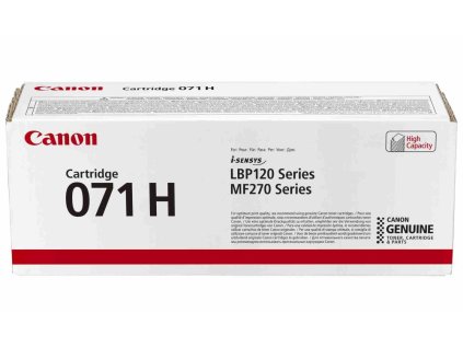 Canon originální toner 071H black pro MF272dw, 275dw, LBP122dw (2500 str.) 5646C002