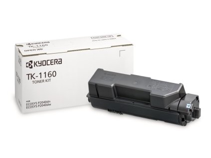 Kyocera toner TK-1160/ pro ECOSYS P2040dn/dw/ 7 200 stran/ černý TK-1160
