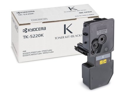 Kyocera toner TK-5220K/ 1 200 A4/ černý/ pro M5521cdn/ cdw, P5021cdn/cdw TK-5220K