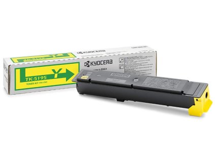 Kyocera toner TK-5195Y/ 7 000 A4/ žlutý/ pro TASKalfa 306ci, 307ci TK-5195Y