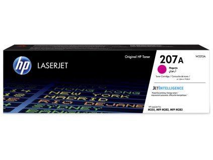 HP toner 207A (purpurový, 1250str) pro HP Color LaserJet Pro M255/MFP M282/ M283 W2213A