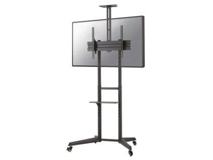 Neomounts FL50-550BL1/Držák displeje/vozík/37-70"/4 kolečka/VESA 600X400/nosn. 50kg/nast.výšky/náklon/AV držák/černý FL50-550BL1
