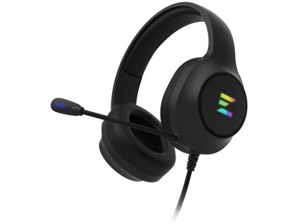 Zalman headset ZM-HPS310 RGB / herní / náhlavní / drátový / 7.1 / USB / černý ZM-HPS310 BK