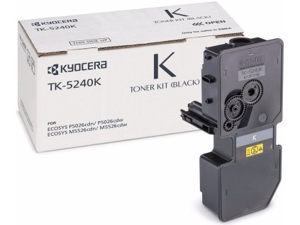 Kyocera toner TK-5240K/M5526cdn;cdw, P5026cdn;cdw/ 4 000 stran/ Černý TK-5240K