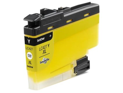 Brother originální ink LC-427XLY, yellow, 5000str., Brother MFC-J5955DW, MFC-J6955DW LC427XLY