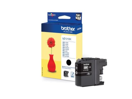 BROTHER inkoustová náplň LC-121BK/ Černá/ 300 stran LC121BK