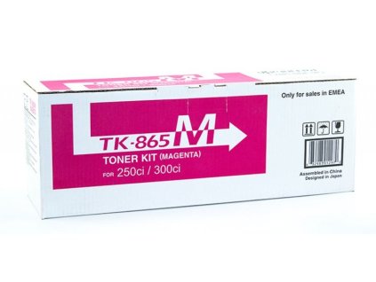 Kyocera toner TK-865M/ TASKalfa 250ci/ 12 000 stran/ purpurový TK-865M