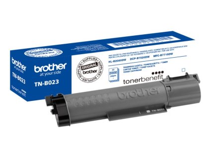 BROTHER toner Benefit TN-B023 (pro Toner benefit HL-B2080DW,MFC-B7715DW,DPC-B7520DW, do 2 000 str.) TNB023
