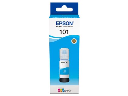Epson inkoustová náplň/ T03V24A/ 101 EcoTank/ L6160/ L6170/ L6190/ L4150/ L4160/ Modrá C13T03V24A