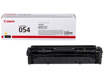 Canon originální toner CRG-054Y (žlutý, 1200str) pro Canon i-SENSYS LBP621Cw, 623Cdw, MF641Cw, 643Cdw, 645Cx 3021C002