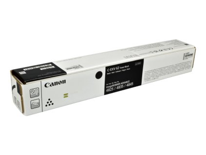 Canon originální  TONER CEXV62 BLACK iR-ADV 48xx  42 000 stran A4 (5%) 5141C002