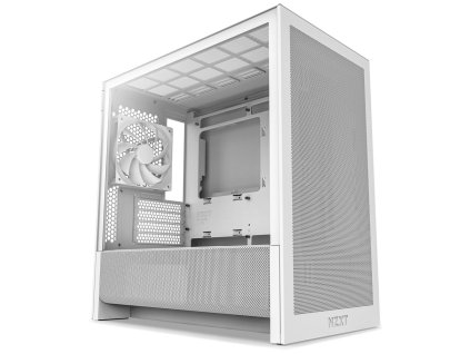 NZXT skříň H3 Flow / microATX / 1x120mm / USB / USB-C / bílá CC-H31FW-01