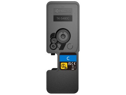 Kyocera toner TK-5480C cyan na 1 250 A4 (při 5% pokrytí), pro PA2101, MA2101 TK-5480C