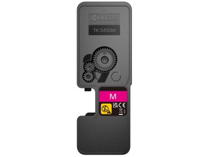 Kyocera toner TK-5450M  magenta na 3 200 A4 (při 5% pokrytí), pro PA2600cx/cwx, MA2600cfx/cwfx TK-5450M