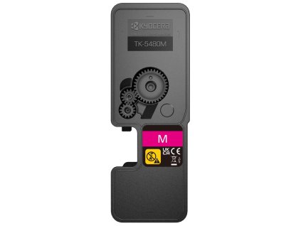 Kyocera toner TK-5480M magenta na 1 250 A4 (při 5% pokrytí), pro PA2101, MA2101 TK-5480M
