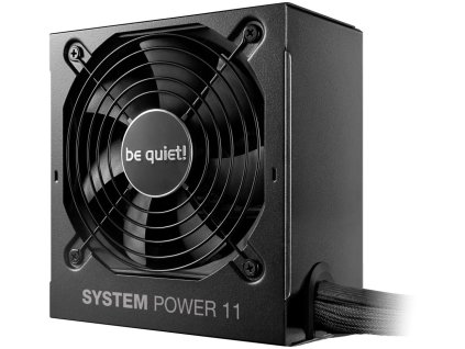 Be quiet! / zdroj SYSTEM POWER 11 550W / ATX3.1 / active PFC / 120mm fan / 80PLUS Bronze BP010EU