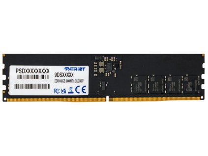PATRIOT Signature 32GB DDR5 6400MT/s / CUDIMM / CL52 / 1,1V / PSD532G6402C