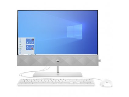 Počítač All In One HP Pavilion 24-k0003nc stříbrný (25P75EA#BCM) hpp25p75ea