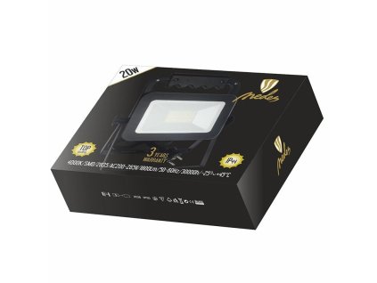 HQ reflektor 20W/4000K/BK - LF2022H