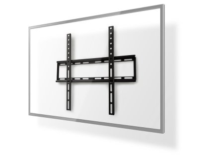 NEDIS nástěnný TV držák/ 23 - 55"/ nosnost 35 kg/ vzdálenost od stěny 23 mm/ fixní/ ocel/ černý TVWM1031BK