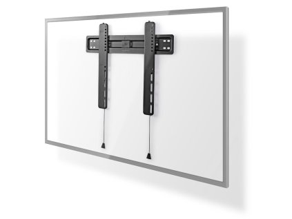 NEDIS nástěnný TV držák/ 32 - 55"/ nosnost 35 kg/ vzdálenost od stěny 18 mm/ fixní/ ocel/ černý TVWM5131BK