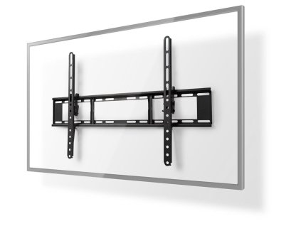 NEDIS nástěnný TV držák/ 37 - 71"/ nosnost 35 kg/ náklon 21°/ vzdálenost od stěny 38 mm/ ocel/ černý TVWM1151BK