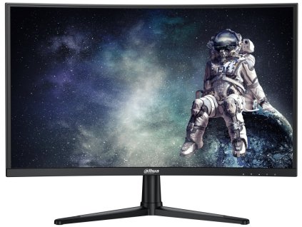 DAHUA 24" LED LM24-E240C/ herní/ VA panel/ 1920x1080 (FHD)/ 3000:1/ 1ms/ 350 cd/m2/ HDMI/ DP/ VESA 100x100 LM24-E240C