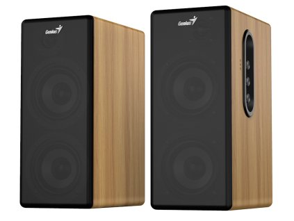 GENIUS repro SP-HF1220BT/ 2.0/ 45W/ Bluetooth/ dřevěné/ barva dřevo borovice 31730059401