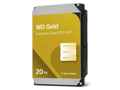 WD GOLD 20TB / WD203KRYZ / SATA 6Gb/s / Interní / 3,5" / 7200rpm / 512MB WD203KRYZ