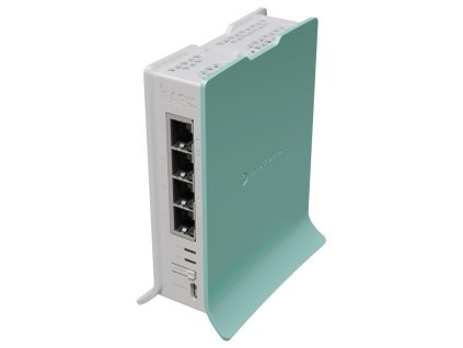 ROZBALENÉ - MikroTik hAP ax lite, 4x GbE, 2x 800 MHz, 2.4 GHz Wi-Fi 6, PSU, L4 L41G-2axD-VYP