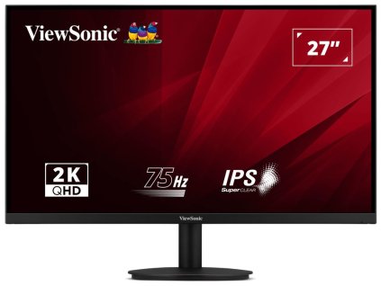 ViewSonic VA2708-2K-HD-2 27" 16:9  (27") 2560 x 1440 SuperClear® IPS Monitor 75Hz with 2 HDMI, DisplayPort VA2708-2K-HD-2