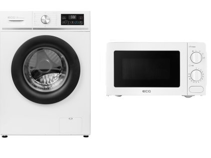 SET ECG EWS 60120 iSteam + DÁREK Mikrovlnná trouba ECG MTM 1771