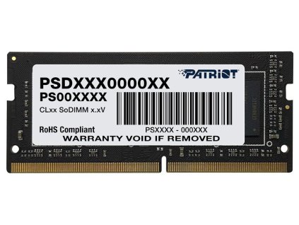 PATRIOT Signature 8GB DDR4 3200MHz / SO-DIMM / CL22 PSD48G320082S