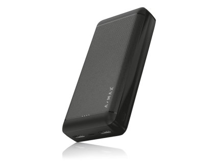 Powerbanka A-MAX 20 000 mAh, černá