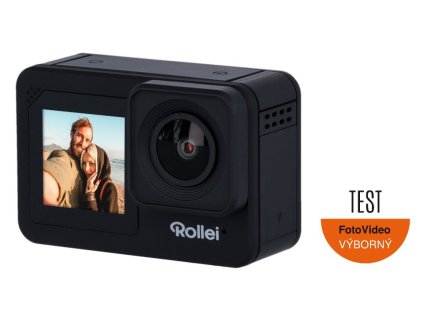 Rollei ActionCam D6Pro/ 24 MPix/ 5K 30fps/ 4K 60fps/ 2,2"IPS dotykový displej/ Stabilizace obrazu 40194
