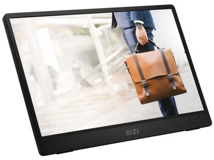 MSI PRO MP161 E2/ 15,6"/ 1920x1080 / IPS/ 4ms/ 250cd/m2/ 800:1/ HDMI/ USB-C/ černý PRO MP161 E2