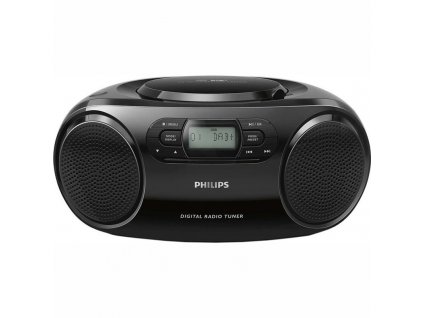 Radiopřijímač s CD Philips AZB500 černý Vráceno ve 14ti denní lhůtě - oděrky