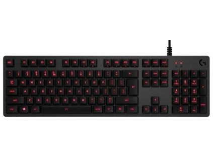 Klávesnice Logitech Gaming G413, červené podsvícení, US carbon (920-008310) Vráceno ve 14ti dennÍ lhůtě
