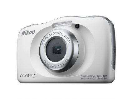 Digitální fotoaparát Nikon Coolpix W150 BACKPACK KIT bílý Poškozený obal - vystaveno