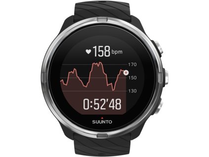 GPS hodinky Suunto 9 - Black Vráceno-ze spodu oděrky