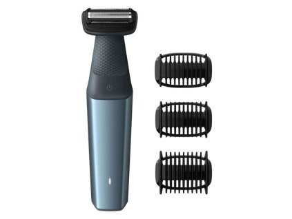 Zastřihovač tělový Philips Series 3000 BG3015/15 modrý nepoužito-rozbaleno-poškozená krabice